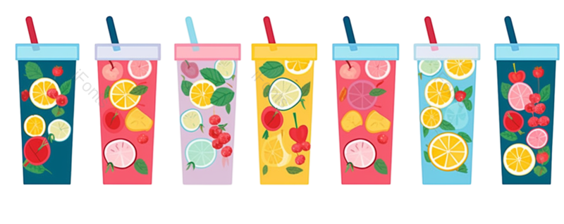 清新图片,健康食物元素,扁平化设计PNG,黄色的花免抠素材